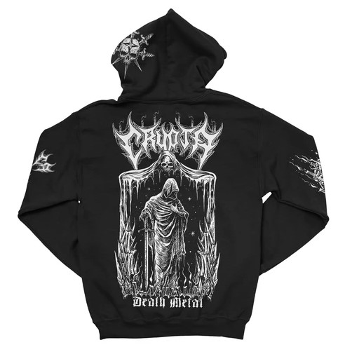 Death Metal Zip Hoodie
